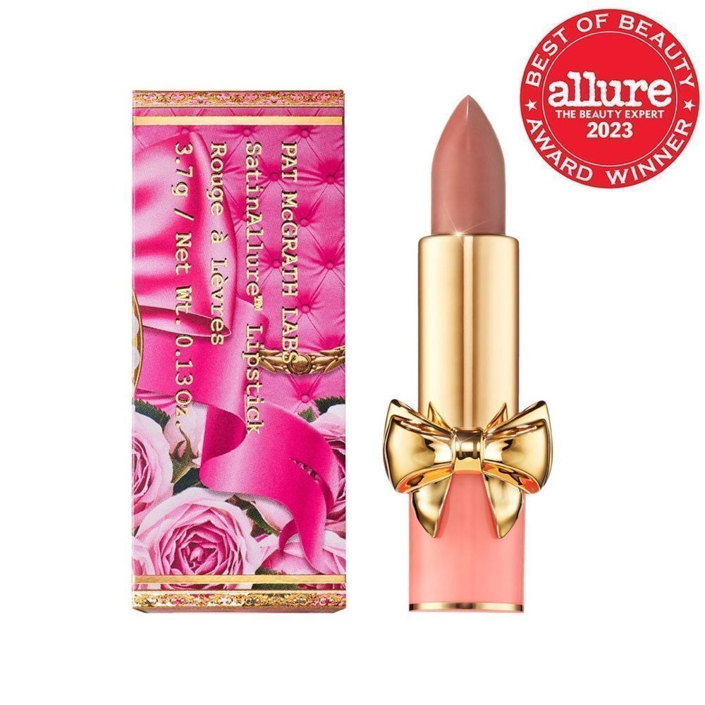 Pat McGrath SatinAllure Lipstick NIB NÉGLIGÉE (NEUTRAL PINK BEIGE)
